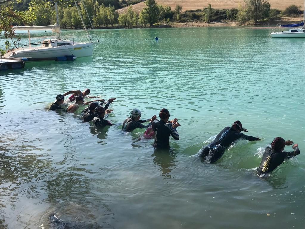 Jornada de entrenamiento preparatoria para el Campeonato de España de Triatlón Sprint